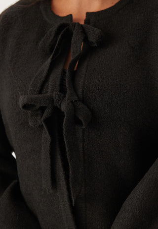 Vmbow Ls O-neck Tie Cardigan