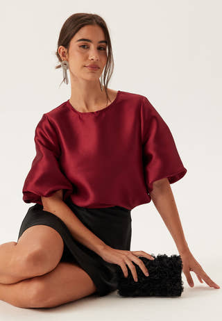 Vmdaisy 2/4 O-NECK SHORT TOP