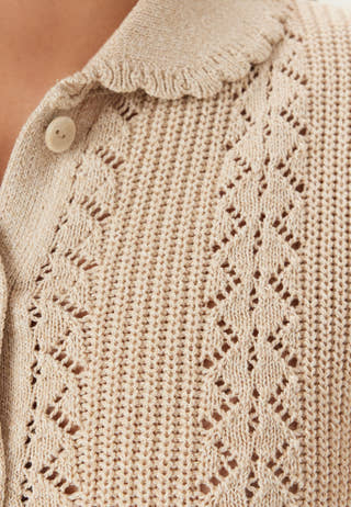 Vmdaria Ss Poloneck Cardigan