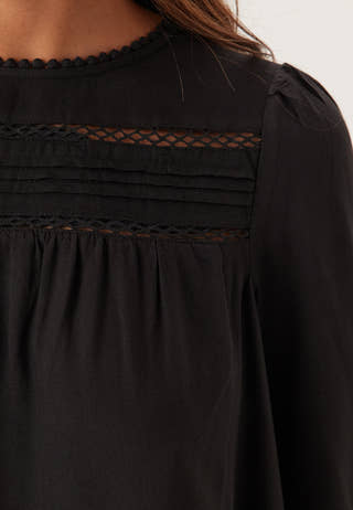 Vmdebbie Ls Pleat Top