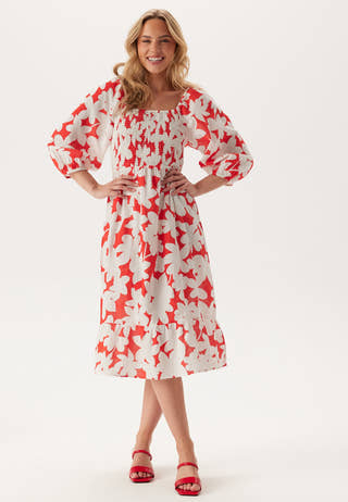 Vmdicthe 3/4 SQUARE CALF DRESS