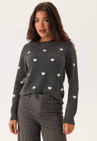 Vmdoffy Intarsia Ls O-nck Pull