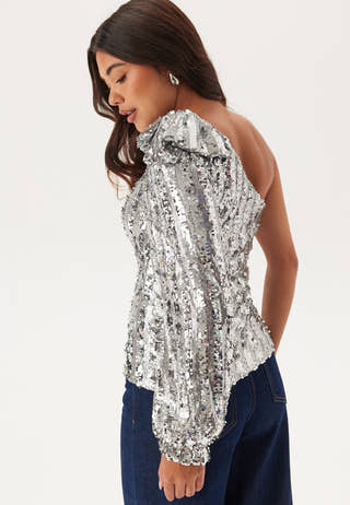 Vmefi One Shoulder Ls Top