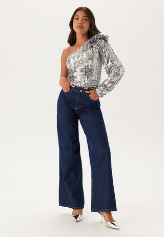 Vmefi One Shoulder Ls Top