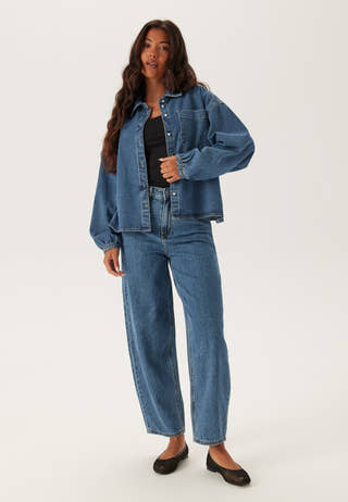 Vmelora Ls Denim Shirt