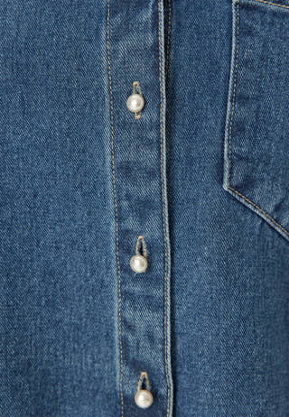 Vmelora Ls Denim Shirt