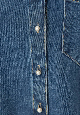 Vmelora Ls Denim Shirt