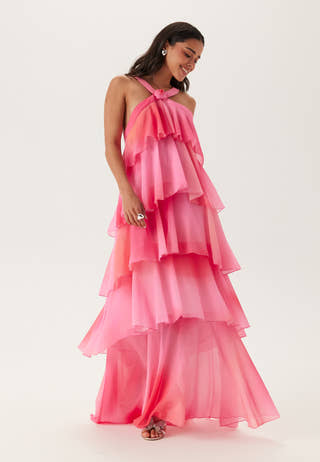 Vmfelicia Sl Ruffle Maxi Dress