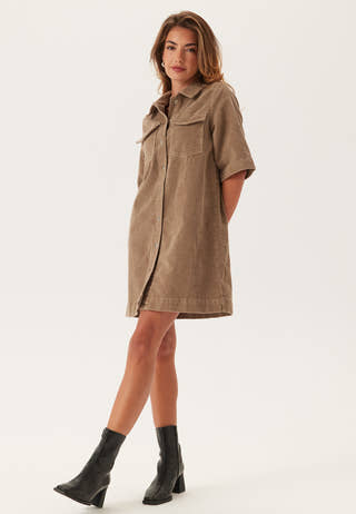 Vmfenja 2/4 SHORT CORDUROY DRESS