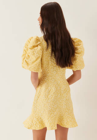 Vmfiona Ss High Neck Short Dress