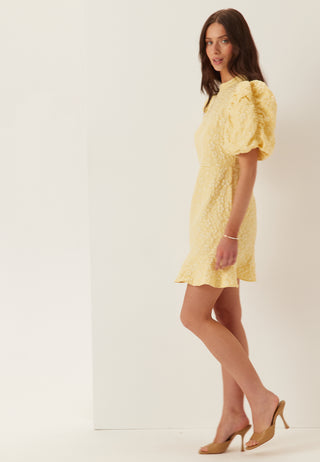 Vmfiona Ss High Neck Short Dress