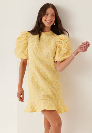 Vmfiona Ss High Neck Short Dress