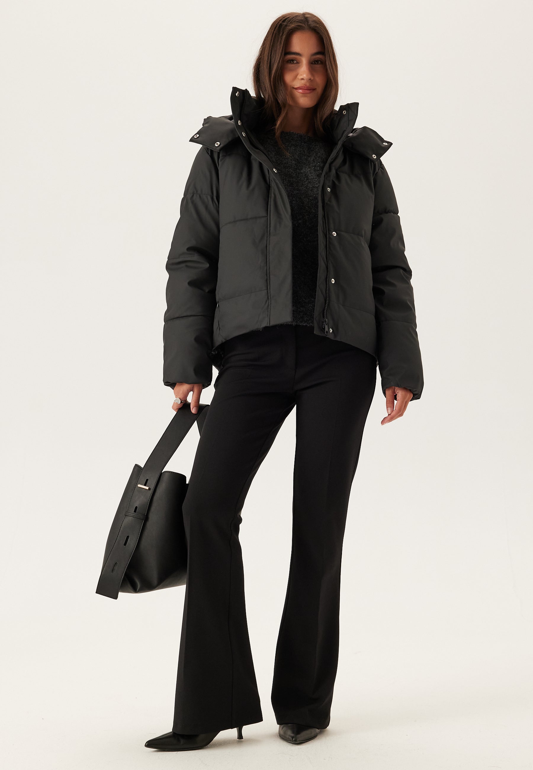 VERO MODA Dames Vmgretakylie Short Coated Jacket Noos, Peat, L, turf, L VERO MODA Dames Vmgretakylie Short Coated Jacket Noos, Peat, L, turf, L