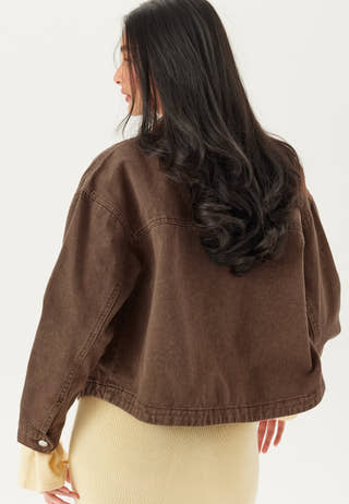 Vmjamie Ls Denim Shacket Mix N