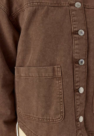 Vmjamie Ls Denim Shacket Mix N