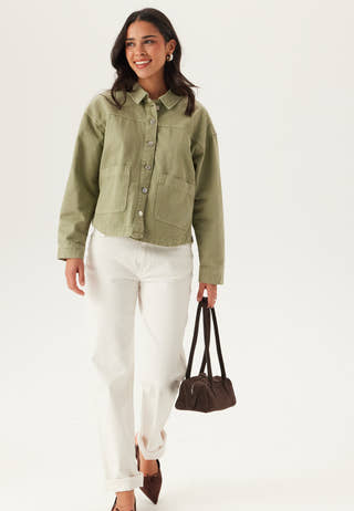 Vmjamie Ls Denim Shacket Mix N