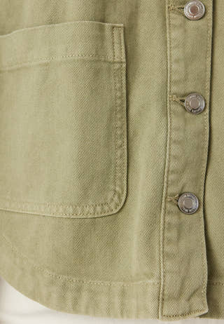 Vmjamie Ls Denim Shacket Mix N