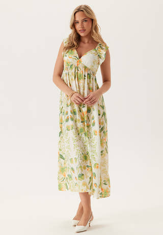 Vmjosie Sl Ankle Frill Dress