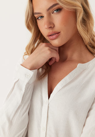 Vmlinn Ls V-neck Shirt
