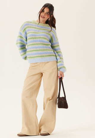 Vmmaybe Stripe Ls O-neck Pullover