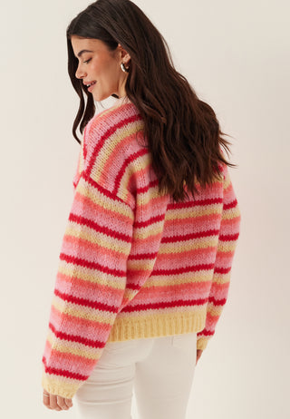 Vmmaybe Stripe Ls O-neck Pullover