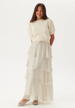 Vmnovah Ss O-neck Puff Pullove