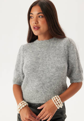 Vmnovah Ss O-neck Puff Pullove