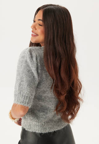 Vmnovah Ss O-neck Puff Pullove