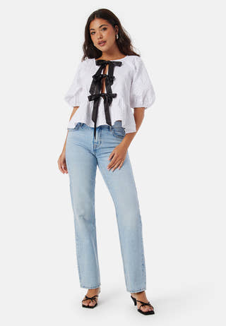 Vmofelia 2/4 Bow Detail Top