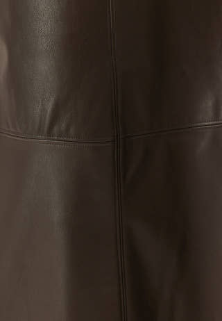 Vmolive Hw Coated Ankle Skirt