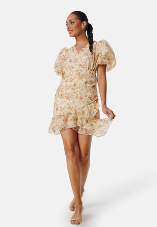 Vmphoebe 2/4 V-Neck short dress