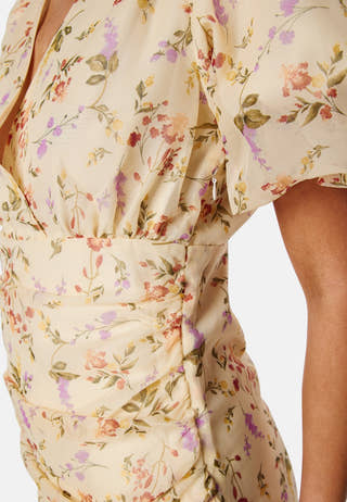 Vmphoebe 2/4 V-Neck short dress