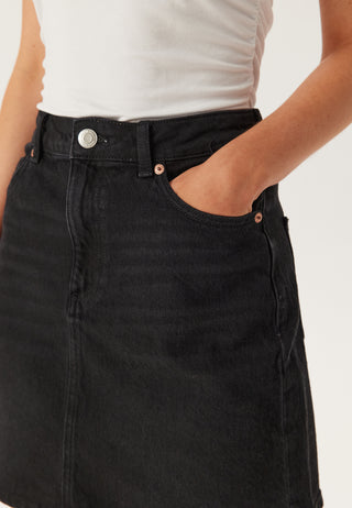 Vmtessa High Rise short denim skirt