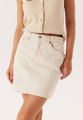 Vmtessa High Rise short denim skirt