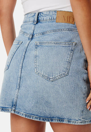Vmtessa High Rise short denim skirt