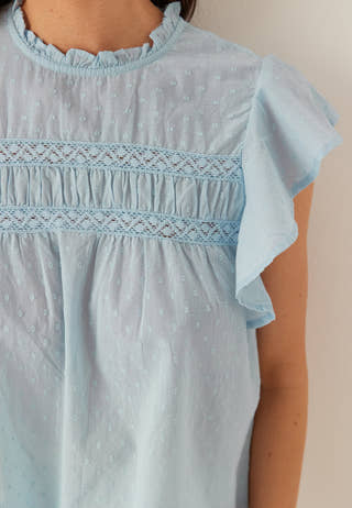 Vmtrine Sl Lace Top