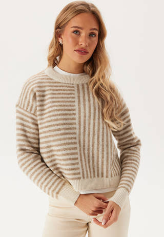 Vmuranus Ls Oneck Cropped Pull
