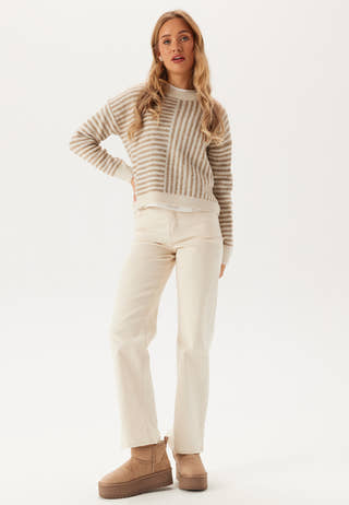 Vmuranus Ls Oneck Cropped Pull