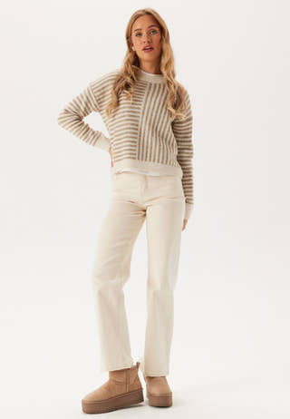 Vmuranus Ls Oneck Cropped Pull