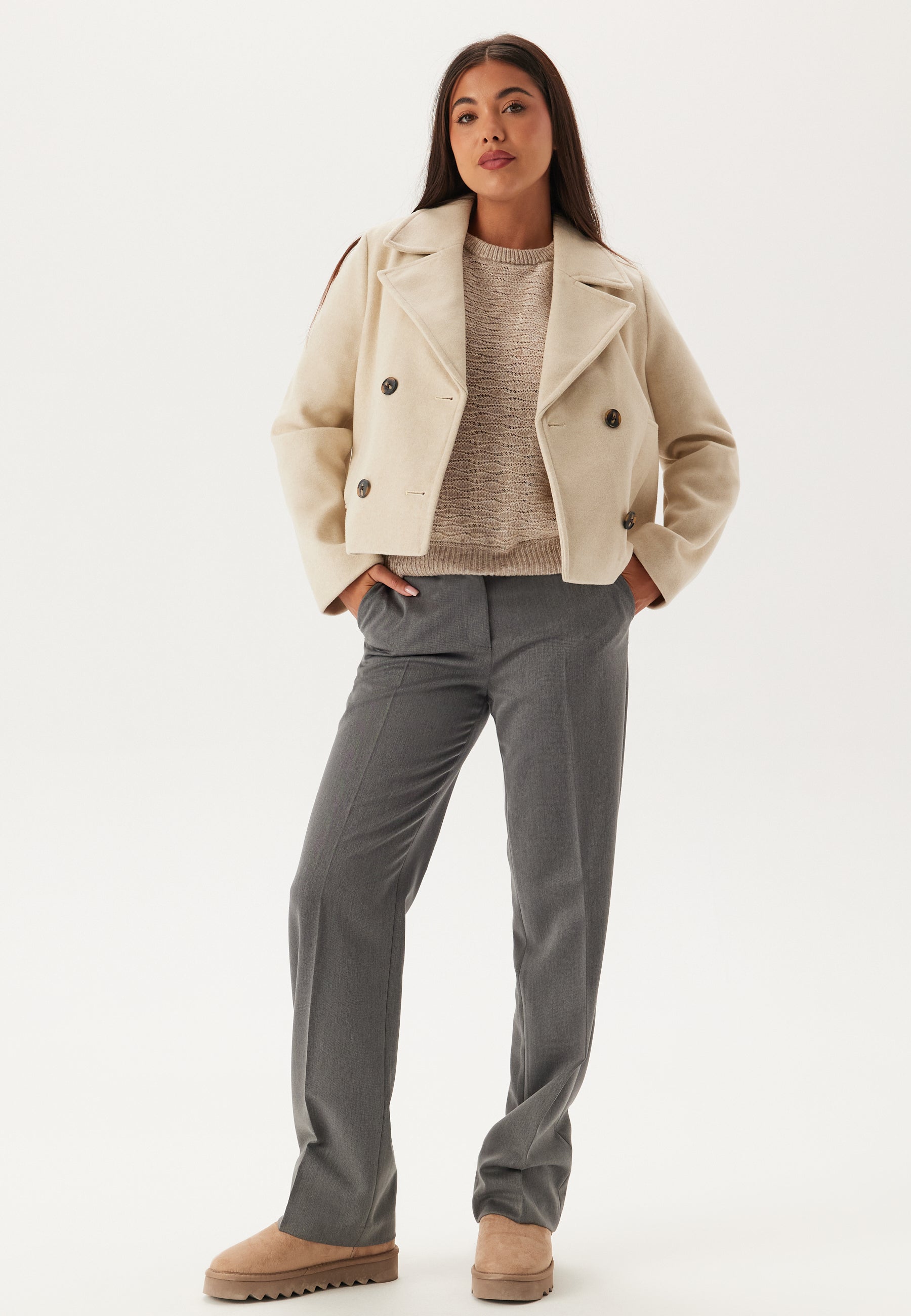 Vero Moda VMSIA SHORT JACKET - Giacca in similpelle - black/nero Vero Moda VMSIA SHORT JACKET - Giacca in similpelle - black/nero