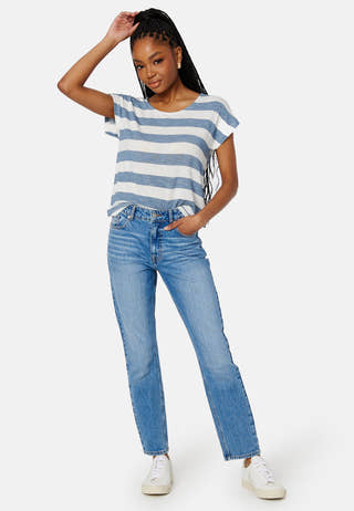 Wide Stripe S/L Top