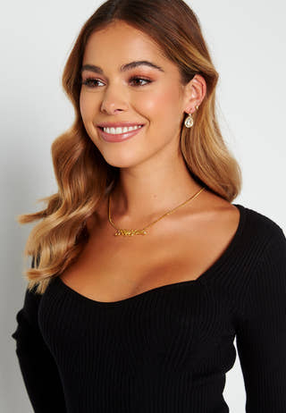 Willow LS Sweetheart Blouse