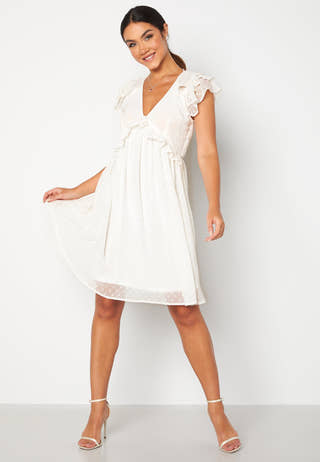 Armina V-Neck S/S Short Dress