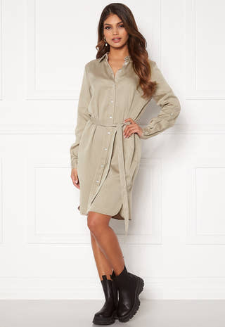 Bista Denim Belt Dress