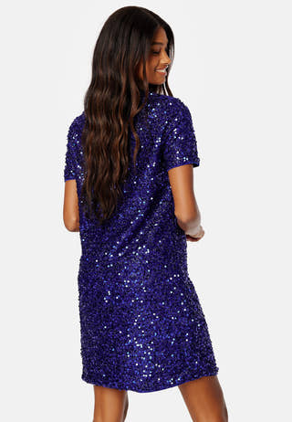 Cale Sequin S/S Short Dress