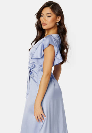 Carolina S/S V-Neck Midi Dress