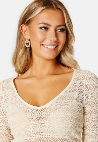 Chikka Lace V-neck