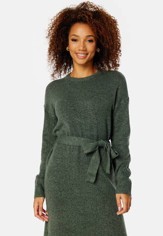 Cilia L/S Long Knit Dress