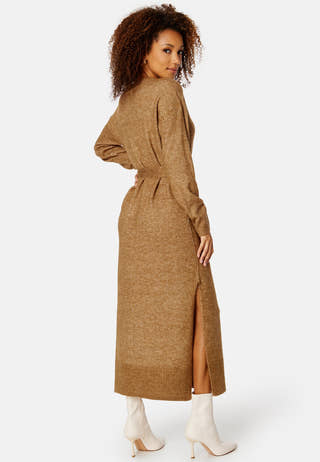 Cilia L/S Long Knit Dress