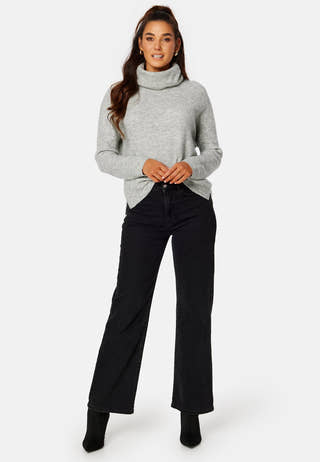 Cilia Rollneck L/S Knit Top